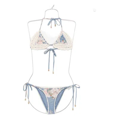 Zimmermann Women Cascadian Bikinis With Crochet Profiles
