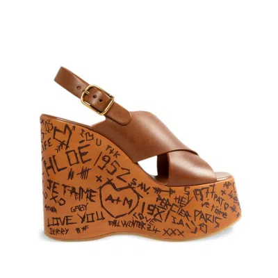 Chloé Maxime High Sandals Shoes