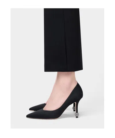 Roger Vivier Jewel Heel Pumps In Grosgrain