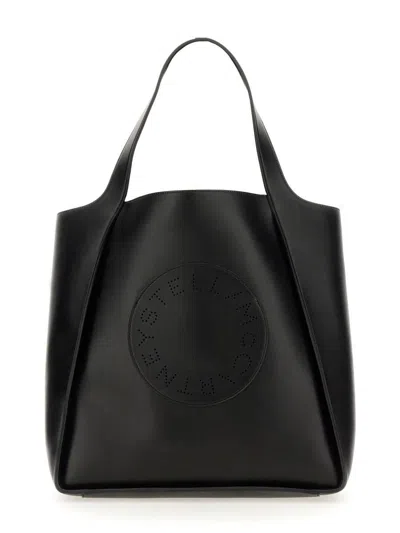 Stella Mccartney Square Tote Bag With Logo