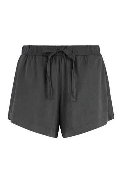 The Great Cotton Shorts In Black