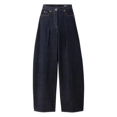 Jacquemus Jeans With Belt Loops In Black
