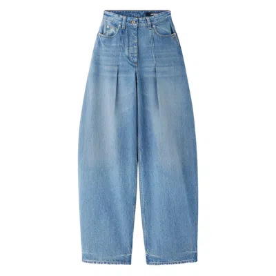Jacquemus Le De-nimes Ovalo Clothing In Blue