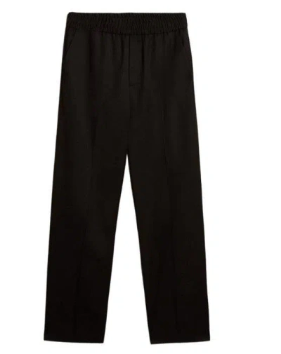 Golden Goose Elastic Waist Jogging Pants In Black
