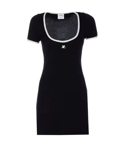 Courrèges Signature Contrast T-shirt