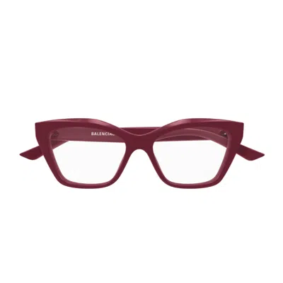 Balenciaga Bb0342o Linea Everyday 010 Red Glasses