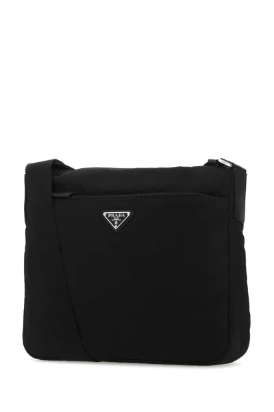 Prada Cross-body Bag With Adjustable Strap And Rectangular Shape