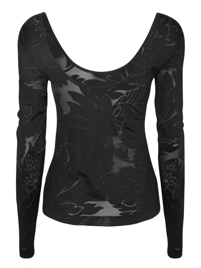 Etro Grey-black Paisley T-shirt