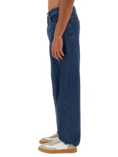 Apc A.p.c. Relaxed Jeans In Blue