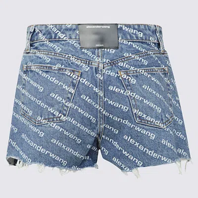 Alexander Wang Blue Cotton Shorts