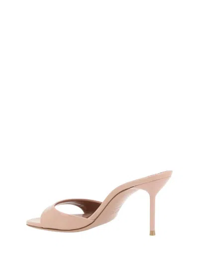 Paris Texas 'lidia' Pink Mules With Stiletto Heel In Patent Leather Woman