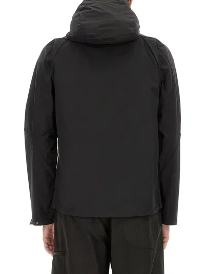 C.p. Company C.p.company Pro-tek Hooded Jacket In Black