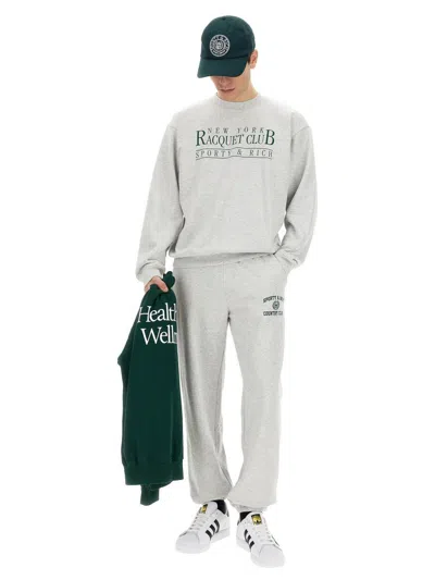 Sporty And Rich Sporty & Rich Sweatshirt With Logo Unisex