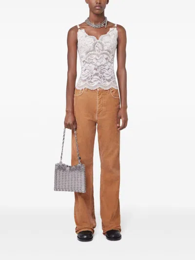 Rabanne Top In Neutral