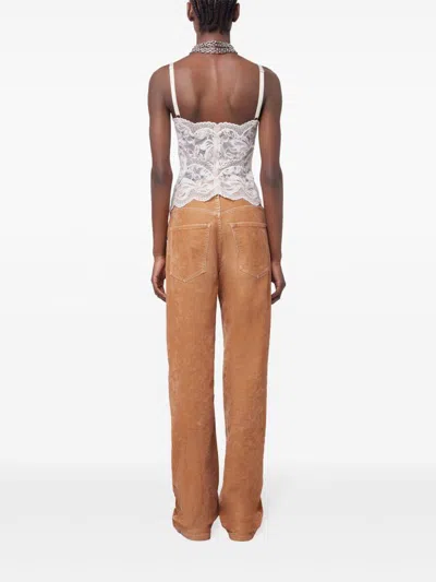 Rabanne Top In Neutral