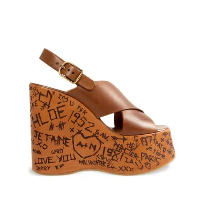 Chloé Maxime High Sandals Shoes