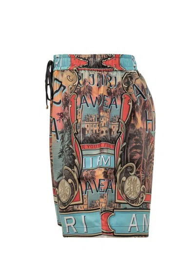 Amiri Jazz Hideaway Bermuda And Short Multicolor