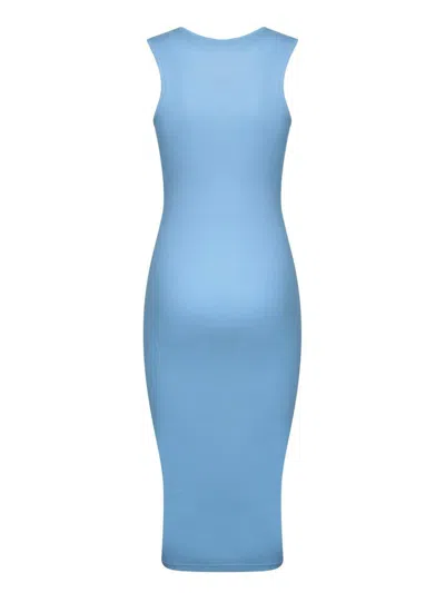 Jw Anderson J. W. Anderson Sleeveless Body-hugging Cotton Midi Dress