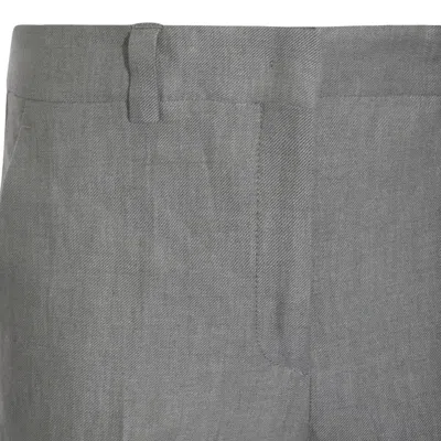 Incotex Belt Loops And Buttoned Back Pockets Trousers In Black