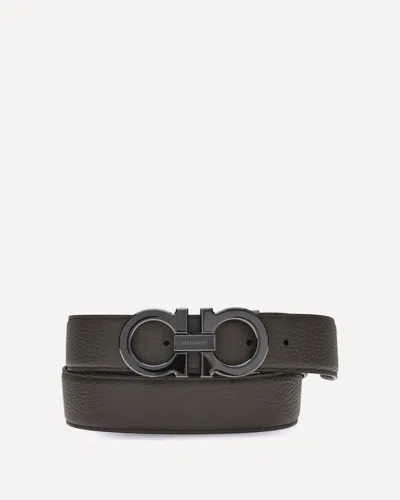 Ferragamo Men Reversible Gancini Belt