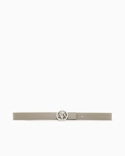 Armani Exchange Logo Buckle Belt