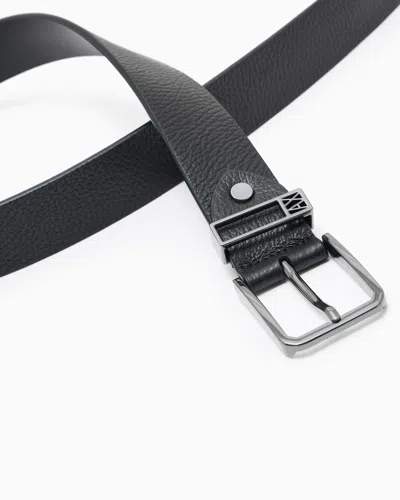 Armani Exchange Belts In Black