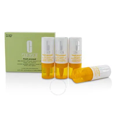 Clinique / Fresh Pressed Daily Booster With Pure Vitamin C 4ct .30 oz Ea
