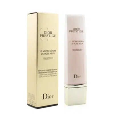 Dior Christian  Ladies  Prestige Le Micro-serum De Rose Yeux Advanced Exceptional Regenerating Mi