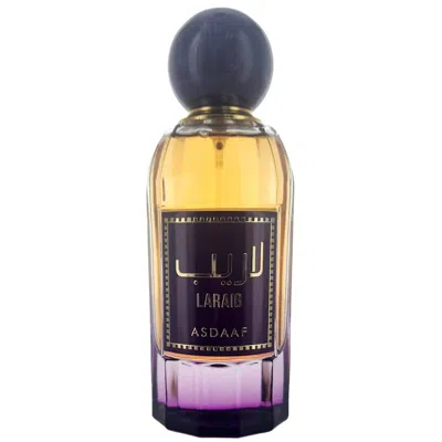 Asdaaf Unisex Laraib Edp Spray 3.4 oz Fragrances 6290360591582