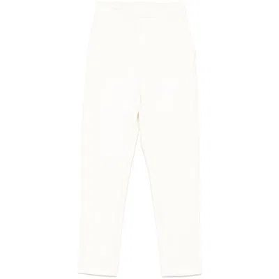 Max Mara Pants In White