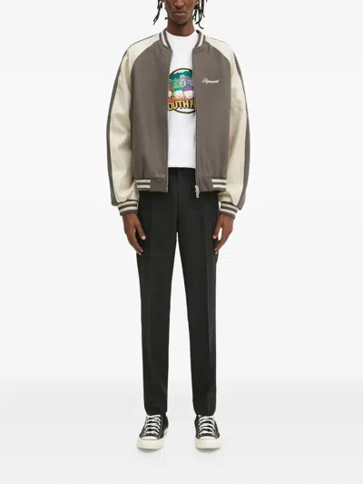 Represent Varsity Jacket In Brown