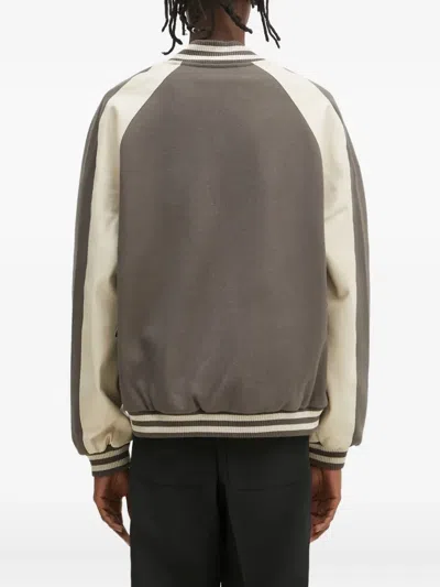 Represent Varsity Jacket In Brown