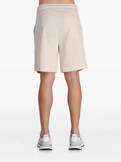 Hugo Boss Drawstring-waist Shorts In Pink