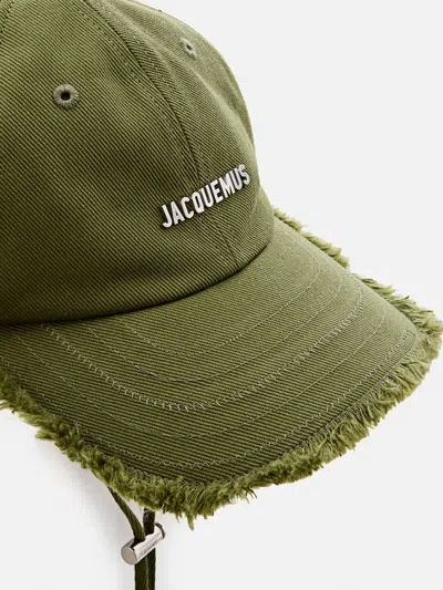 Jacquemus La Casquette Artichaut Hat In Green