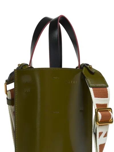 Marni Museo Leather Tote Bag
