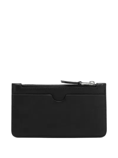 Ami Alexandre Mattiussi Zipped Heart-logo Cardholder