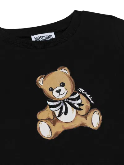 Moschino Teddy-bear T-shirt In Black