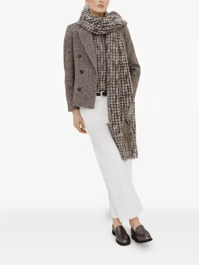Brunello Cucinelli Balloon Net Knit T-shirt