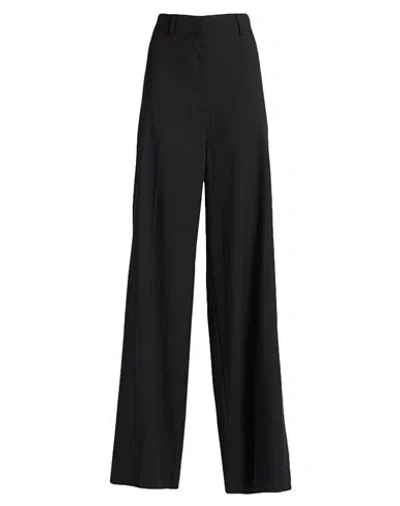Valentino Women's Virgin Wool Trousers In Black