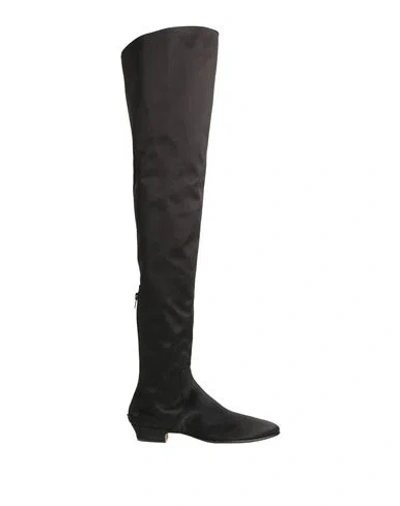 The Row Black Suede Awar 25 Over-the-knee Boots