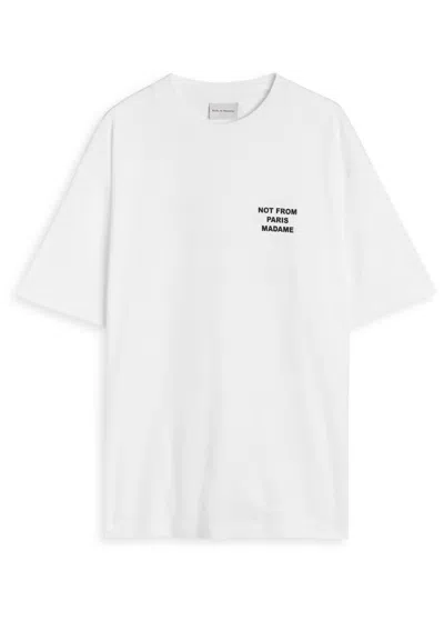 Drôle De Monsieur Nfpm Printed Cotton T-shirt