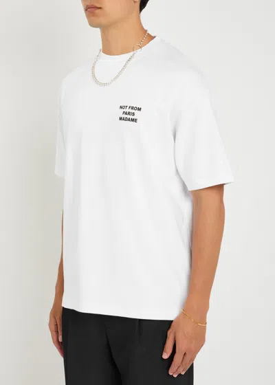 Drôle De Monsieur Nfpm Printed Cotton T-shirt