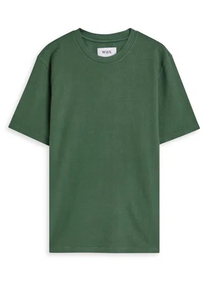 Wax London Dean Cotton T-shirt In Green