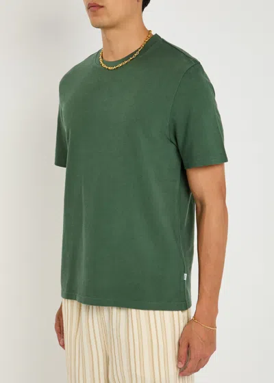 Wax London Dean Cotton T-shirt In Green