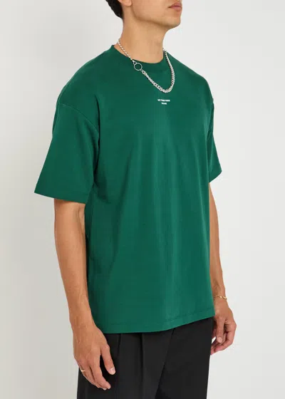 Drôle De Monsieur Logo Print Drop Shoulder T-shirt