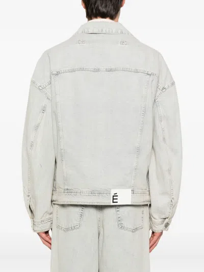Etudes Studio Button-fastening Denim Jacket In Blue