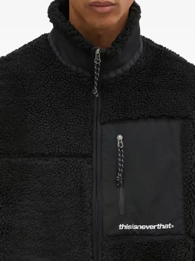 This Is Never That Logo-print Zip-up Jacket