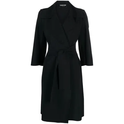 Chiara Boni La Petite Robe Coats In Black