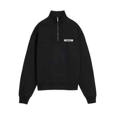 Jacquemus Black Logo Sweatshirt