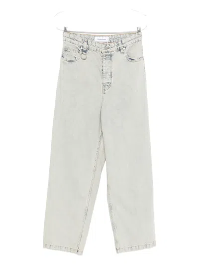 Etudes Studio Ring-detail Jeans In Gray